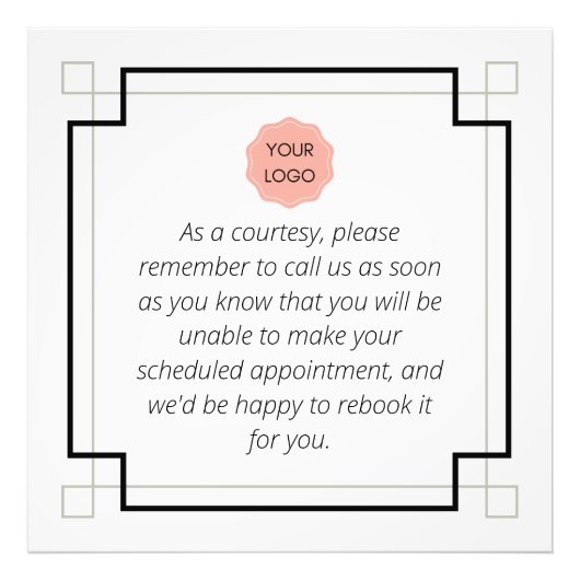 Kündigungsbekanntmachung Fotodruck (Vorne)