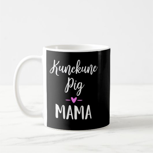 Kune Kune Pig Geschenk für Frauen - Kunekune Pig M Kaffeetasse (Links)