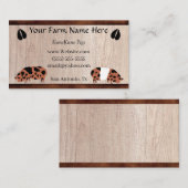 Kune Pig Visitenkarte (Vorne/Hinten)