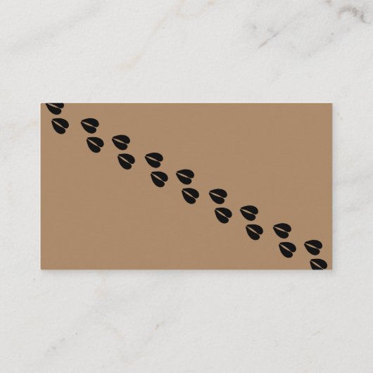 Kune Pig Züchter Visitenkarte (Rückseite)