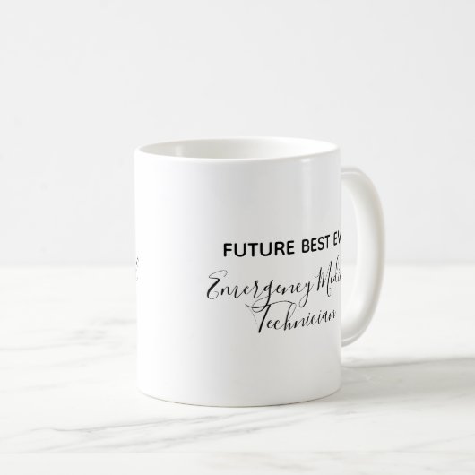Künftig bester Mediziner für Notfälle Kaffeetasse (VorderseiteRechts)