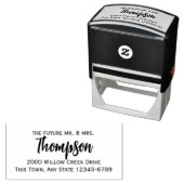 Künftig Herr und Frau UAWG Rücksendeadresse Selbst Permastempel (Beispiel)