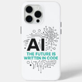 Künftig im Code-Fall geschrieben | Tech Destiny Co Case-Mate iPhone Hülle (Rückseite)