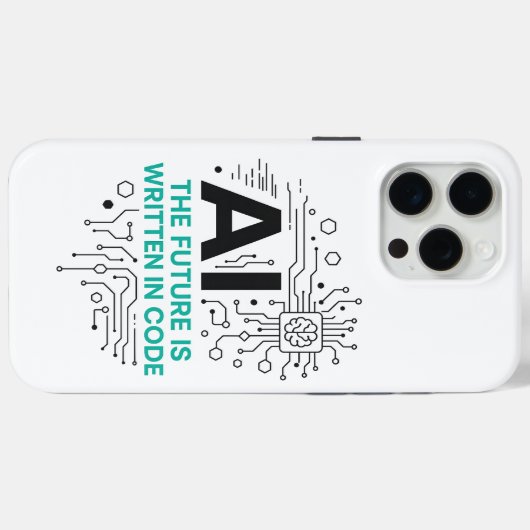 Künftig im Code-Fall geschrieben | Tech Destiny Co Case-Mate iPhone Hülle (Rückseite (Horizontal))