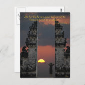 KÜNFTIG POSTKARTE (Vorne/Hinten)