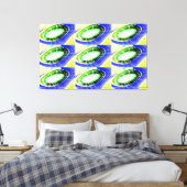 Künftige Alien-Landungsplattformen Leinwanddruck (Insitu (Schlafzimmer))