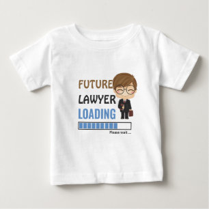 Künftige Anwaltsabrechnung Kleinkind Erstgeburt Baby T-shirt