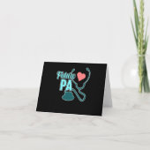 Künftige Arztassistentin Medizinstudenten Gra Einladung (Vorderseite)