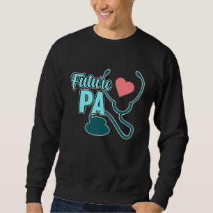 Künftige Arztassistentin Medizinstudenten Gra Sweatshirt