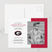 Künftige Bekanntgabe Georgiens Ankündigungspostkarte (Vorne/Hinten)