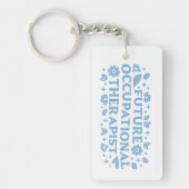 Künftige Berufstherapeutin OT ästhetische Schlüsselanhänger (Vorderseite)