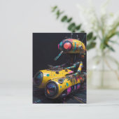 Künftige Buggy Postkarte (Stehend Vorderseite)