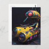 Künftige Buggy Postkarte (Vorne/Hinten)