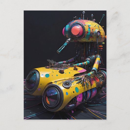 Künftige Buggy Postkarte (Vorderseite)