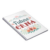 Künftige CRNA Nurse Anästhesiologin Notizblock (Rechte Seite)