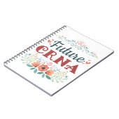 Künftige CRNA Nurse Anästhesiologin Notizblock (Linke Seite)