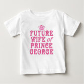 Künftige Ehefrau von Prinz George Baby T-shirt (Vorderseite)