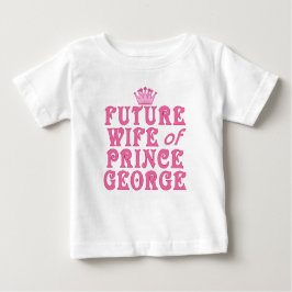 Künftige Ehefrau von Prinz George Baby T-shirt