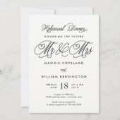 Künftige Einladung von Herrn und Frau Probe (Vorderseite)