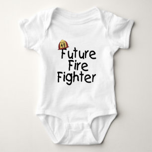 Künftige Feuerwehren und Geschenke Baby Strampler