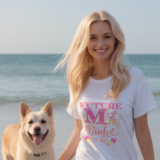 KÜNFTIGE FRAU, JUNGGESELINNEN-ABSCHIED ZU SEIN T-Shirt