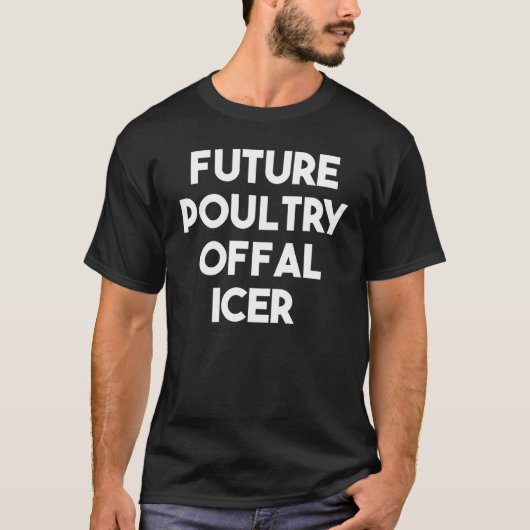 Künftige Geflügeloffsetstörung T-Shirt (Vorderseite)