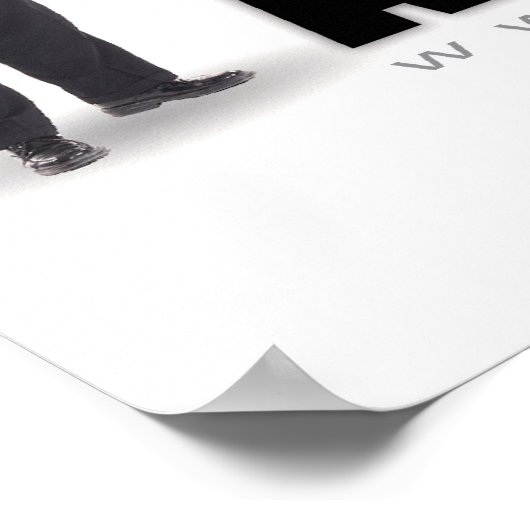 "Künftige gewinnende Anwälte" Poster (Ecke)