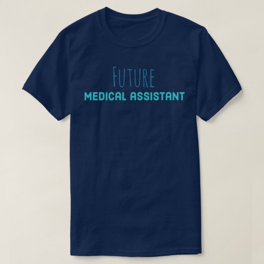 Künftige Idee eines medizinischen Assistenten zum T-Shirt (Design vorne)