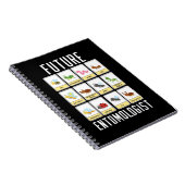 Künftige Insektenarten des Entomologen Notizblock (Rechte Seite)