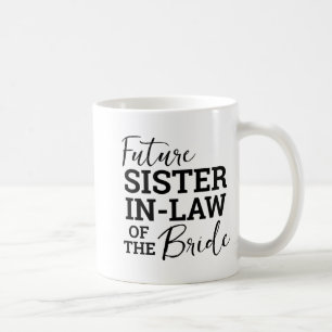 Künftige Justizministerin der Braut Kaffeetasse