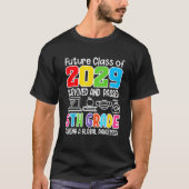 Künftige Klasse 2029 I Abschluss I Fünfte 5 T-Shirt (Vorderseite)
