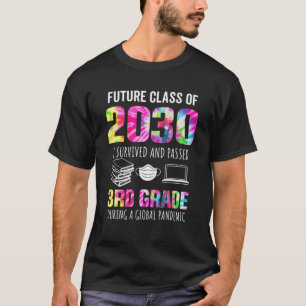 Künftige Klasse 2030 3D-Abschluss 2021 T-Shirt