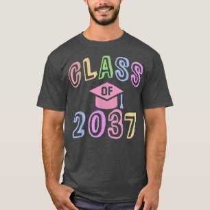 Künftige KLASSE 2037 Abschluss Straight Outta Day T-Shirt
