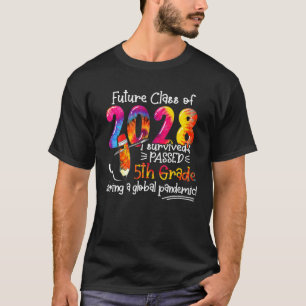 Künftige Klasse von 2028 zurück in das Schulteam F T-Shirt