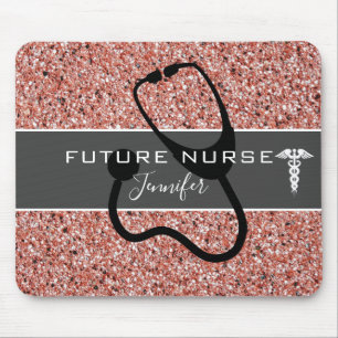 Künftige Krankenschwester Medizinischer Stethosko Mousepad