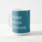 Künftige Krebsüberlebnisse spüren bessere Tasse de (Vorderseite Links)
