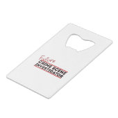 Künftige Kriminalitätsforschung Geldbeutel Flaschenöffner (Rückseite Schrägansicht)