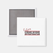 Künftige Kriminalitätsforschung Magnet (Vorderseite/Rückseite)