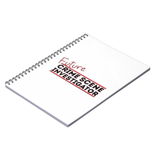 Künftige Kriminalitätsforschung Notizblock (Linke Seite)