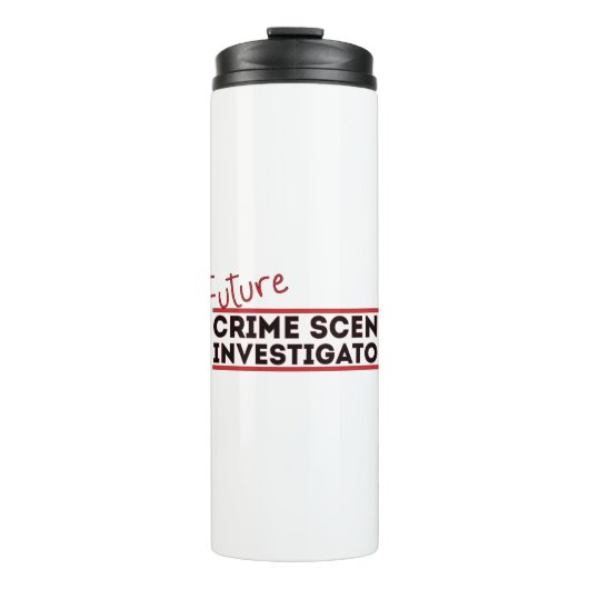 Künftige Kriminalitätsforschung Thermosbecher (Vorderseite)