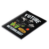 Künftige Meteorologe Boys Girls Weather Watcher Notizblock (Linke Seite)