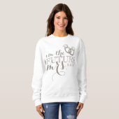 Künftige MRS. Bride-to-be-Diamond-Verlobung Sweatshirt (Vorne ganz)