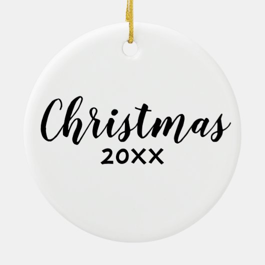 Künftige MRS - Personalisierte Verlobung Keramik Ornament (Hinten)