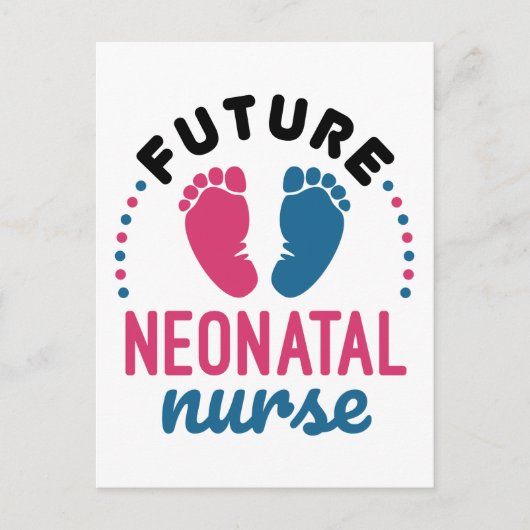 Künftige neonatale Krankenpflege Preemie NICU-Kran Postkarte (Vorderseite)