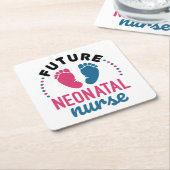 Künftige neonatale Krankenpflege Preemie NICU-Kran Rechteckiger Pappuntersetzer (angewinkelt)