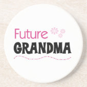 Künftige Oma-Geschenke Getränkeuntersetzer (Vorne)