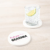 Künftige Oma-Geschenke Getränkeuntersetzer (Seite)