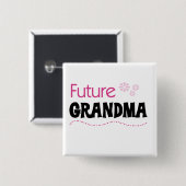 Künftige Oma Tshirts und Geschenke Button (Vorne & Hinten)