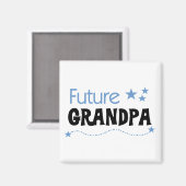 Künftige Opa Tshirts und Geschenke Magnet (Vorderseite/Rückseite)