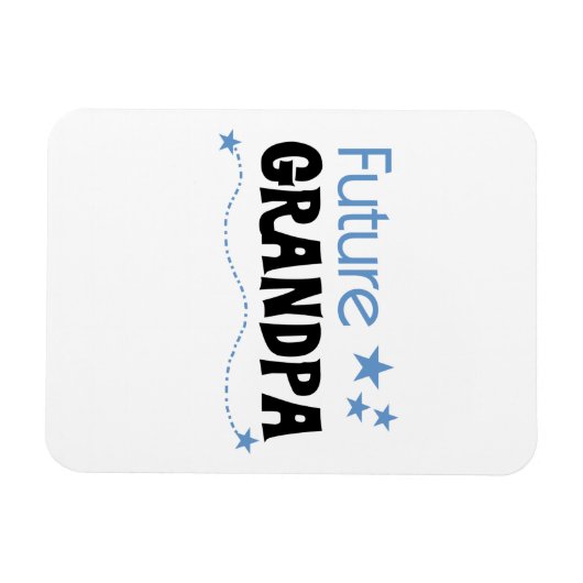 Künftige Opa Tshirts und Geschenke Magnet (Horizontal)